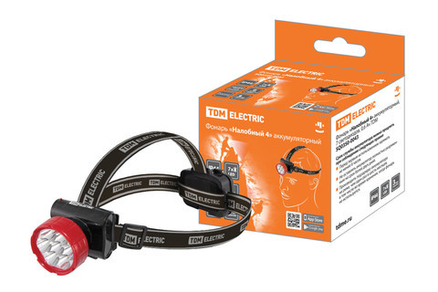 Фонарь «Налобный 5» аккумуляторный, 9 светодиодов, 0,8 Ач TDM Фонарь «Налобный 5» аккумуляторный, 9 светодиодов, 0,8 Ач TDM