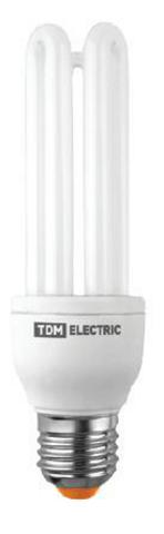 Лампа энергосберегающая КЛЛ-3U-13 Вт-4000 К–Е27 (41х126 мм) TDM Лампа энергосберегающая КЛЛ-3U-13 Вт-4000 К–Е27 (41х126 мм) TDM