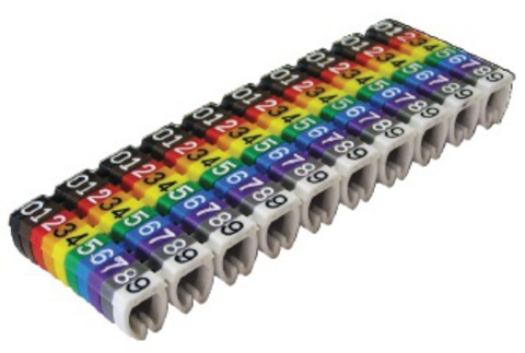 Маркеры наборные – комплект цифр («0»-«9») 2,5 мм2 (150 шт.) TDM Маркеры наборные – комплект цифр («0»-«9») 2,5 мм2 (150 шт.) TDM